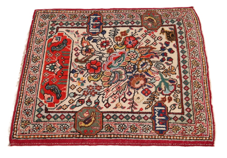 Antique Tabriz Carpet  65x56