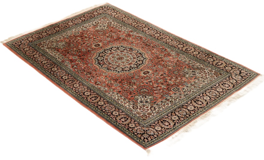 Kashmir Silk Carpet 190x125