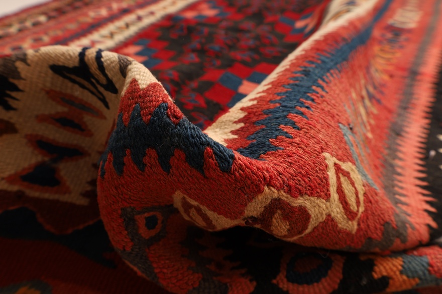 Kilim Fars Carpet  195x126