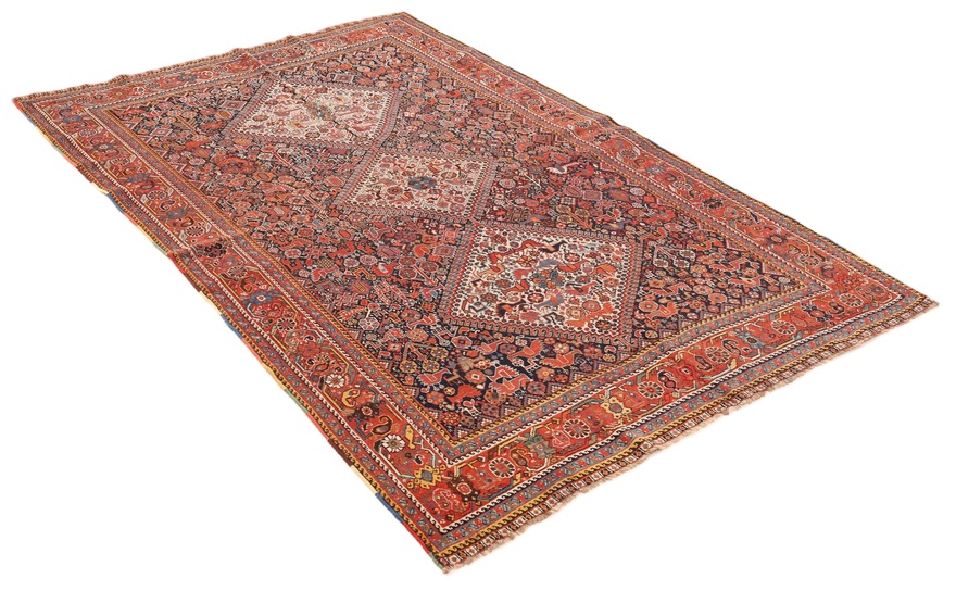 Antique Ghashghai Carpet  237x157
