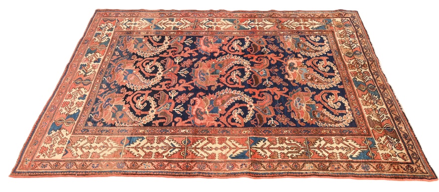 Antique Malayer Carpet 188x130