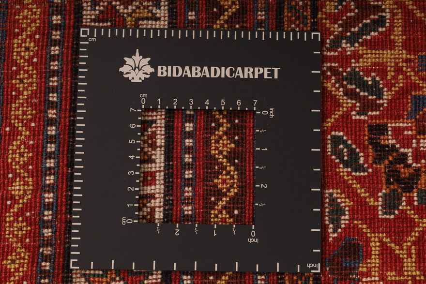 Antique Ghashghai Carpet 243x145