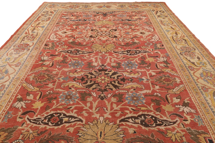 Antique Ziegler Carpet  600x333