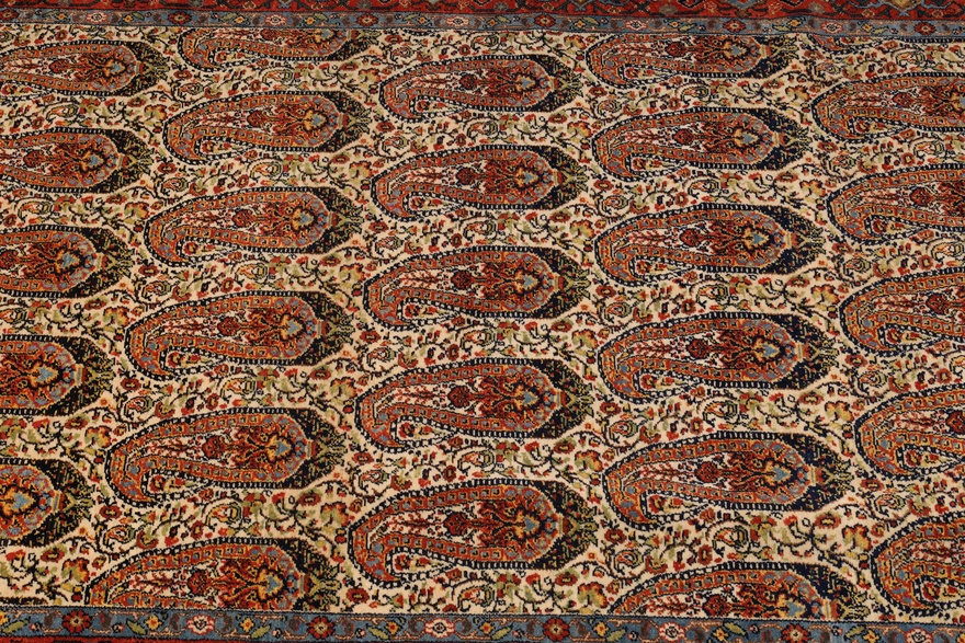 Senneh Yasha oruje Silknkette Carpet  176x117