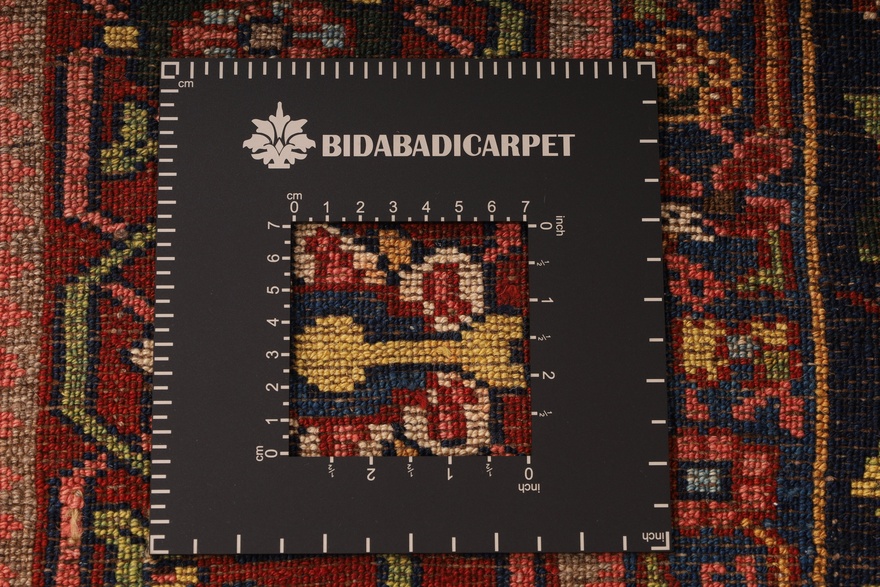 Antique Bakhtiari Farah Dombeh Carpet 211x148