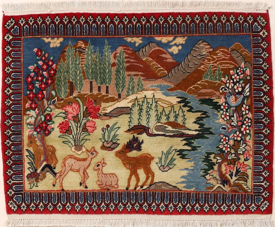 Sarouk Carpet  77x60