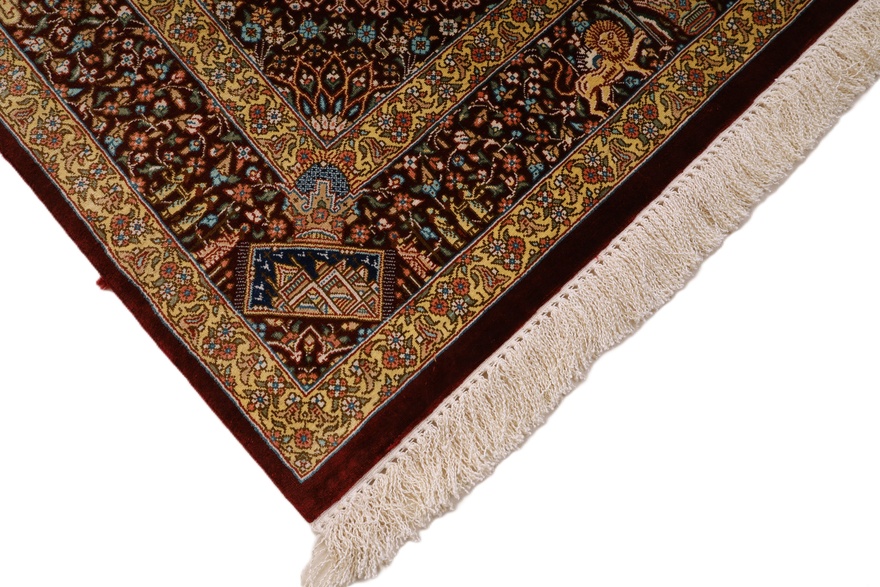 Qum Silk Carpet 118x80