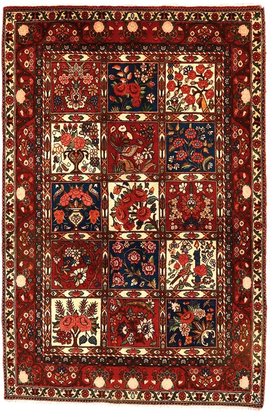 Bakhtiari Carpet 203x131