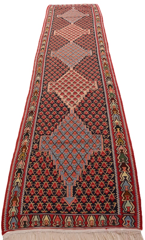 Kilim Seneh Carpet  336x78