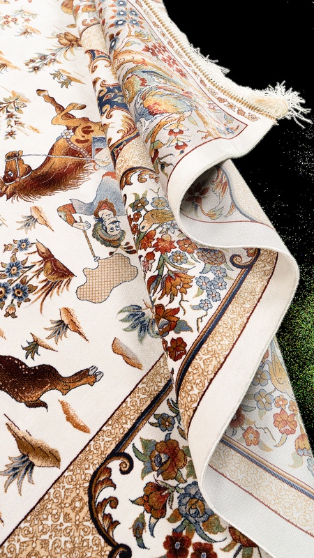 Qom  Dahlia Carpet 230x160