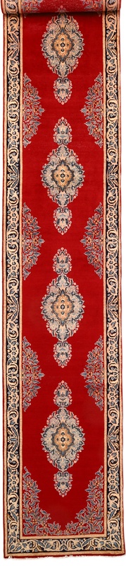 Vintage Kerman Carpet  622x97