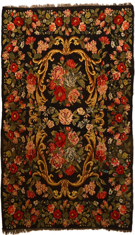 Antique Kilim Rose  Carpet 350x210