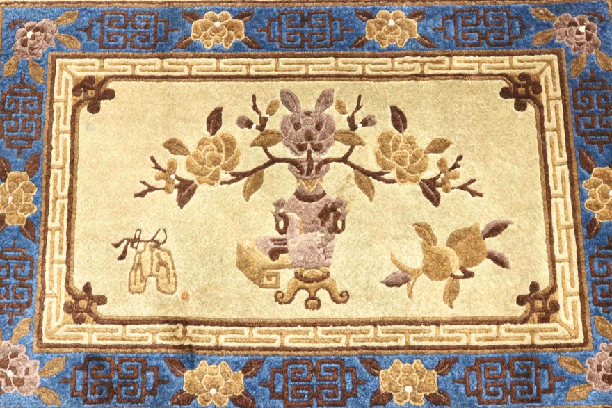 China silk Carpet 75x55