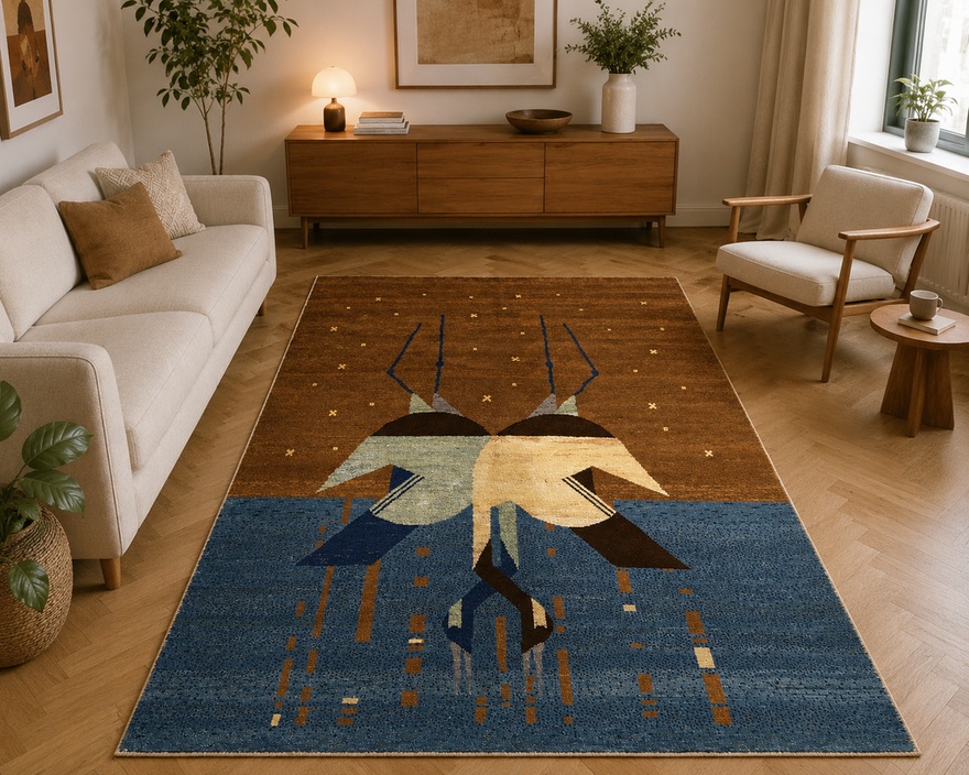Gabbeh Carpet  245x152