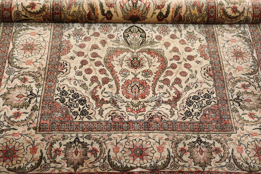 Hereke Silk Carpet 120x75