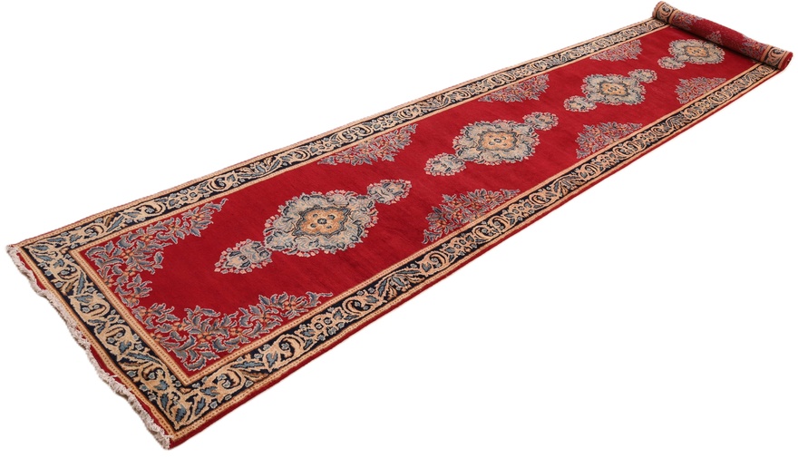 Vintage Kerman Carpet  622x97