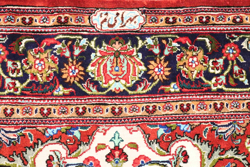 Ghom Silk Carpet 156x102