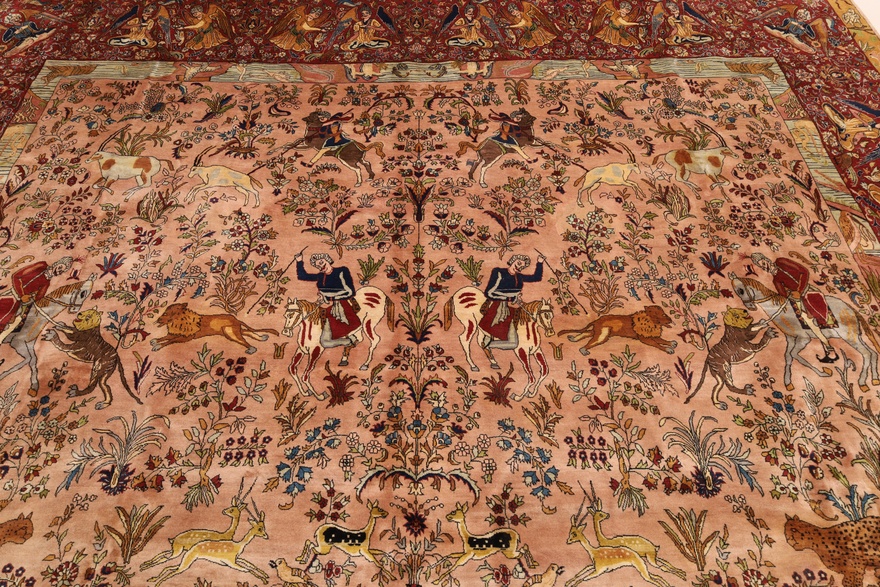 Antique Agra Carpet  573x369