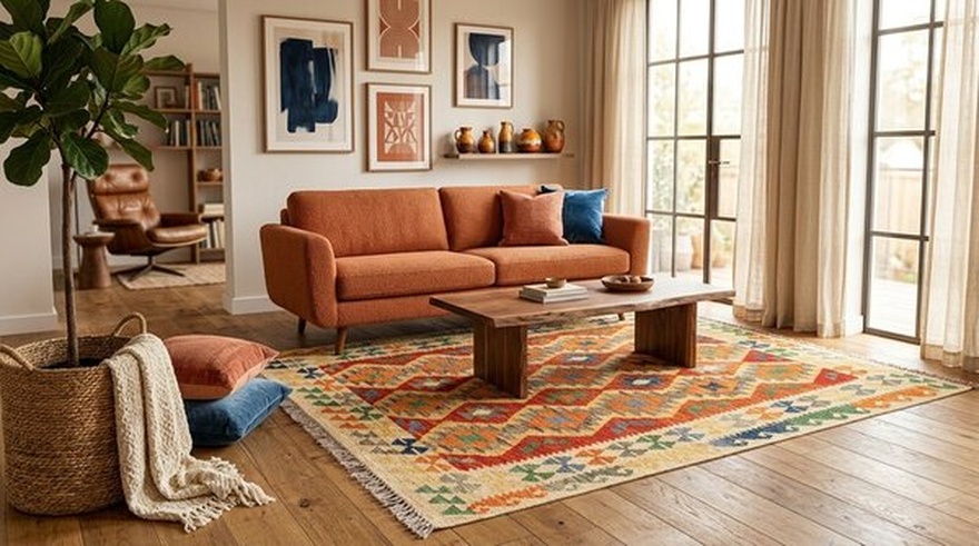 Kilim Carpet  192x152