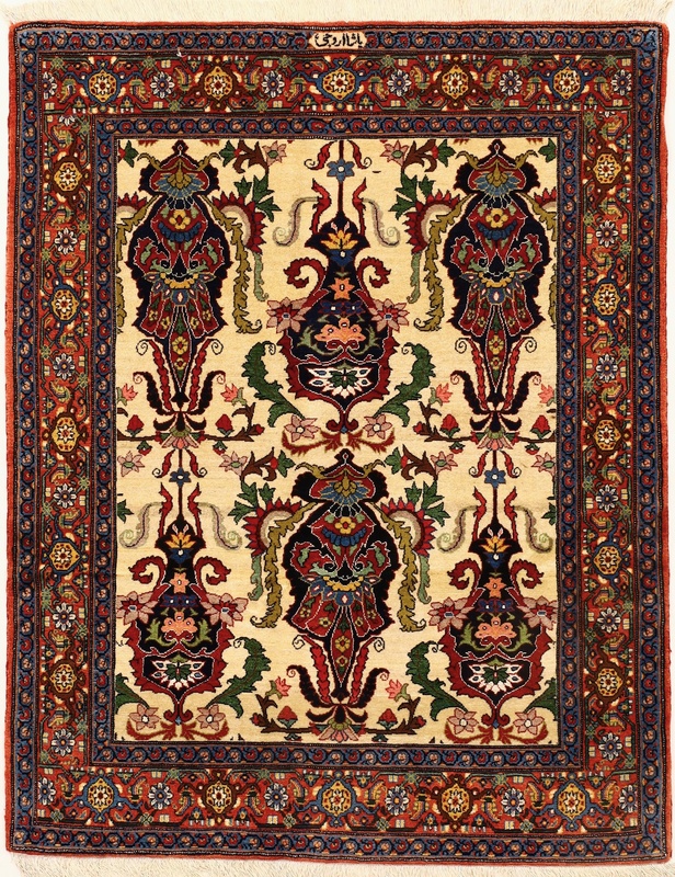 Senneh Yasha oruje Silknkette Carpet  153x121