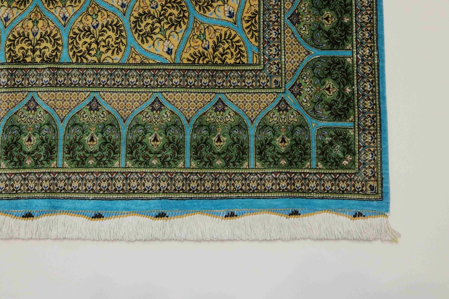 Ghom Silk Carpet 201x132