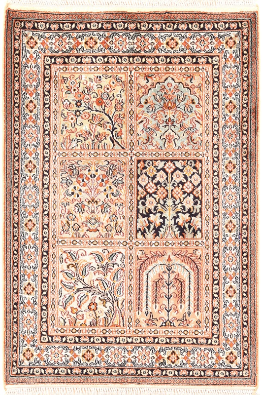 Kahmir Silk Carpet 93x62