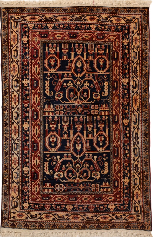 Antique Baluch Carpet  143x98
