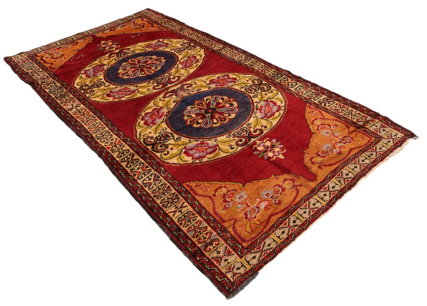 Antique Sarouk Carpet  244x136