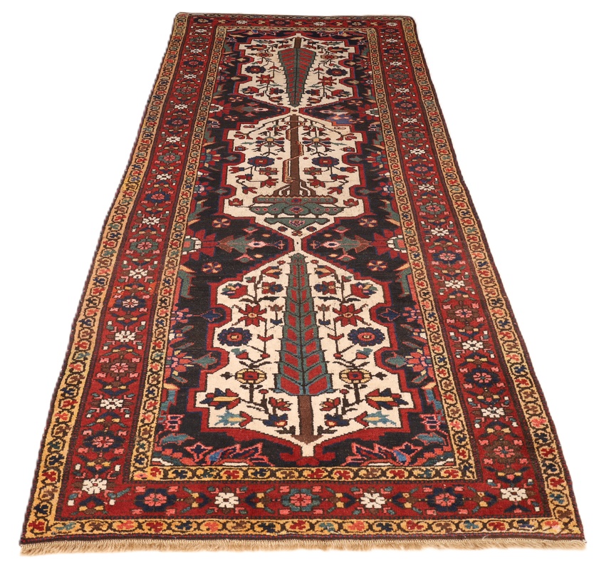 Antique BAKHTIAR Carpet 272x110