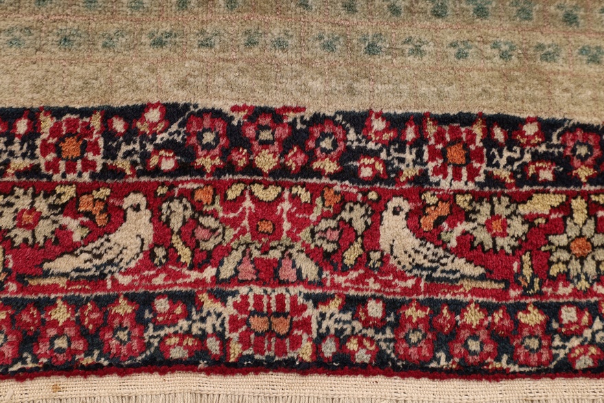 Antique Kerman Carpet 129x80