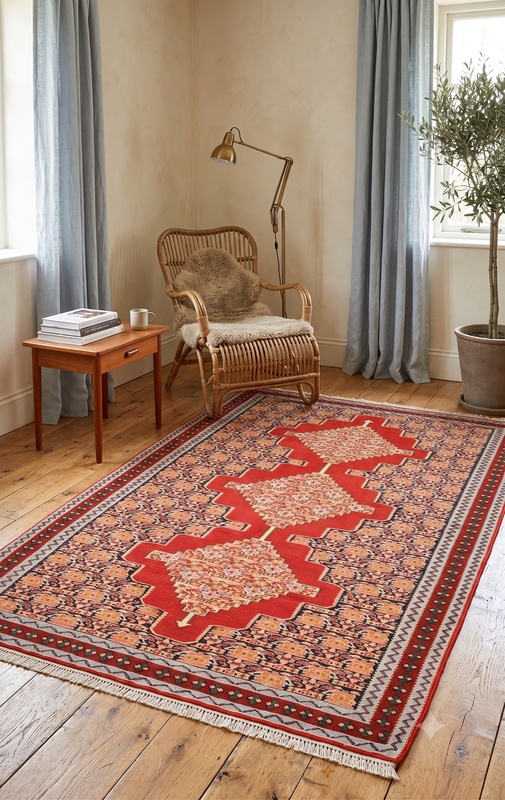 Kilim Senneh Carpet  230x145