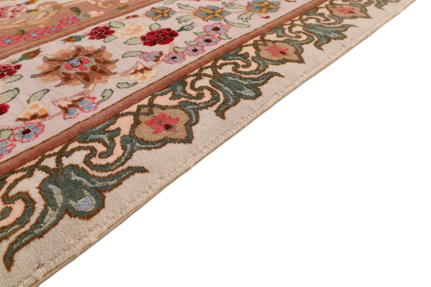 Tabriz60Raj carpet 230x154