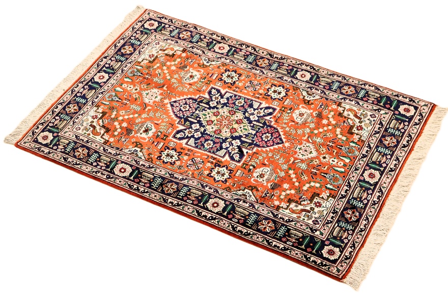Ghom Silk Carpet 116x79