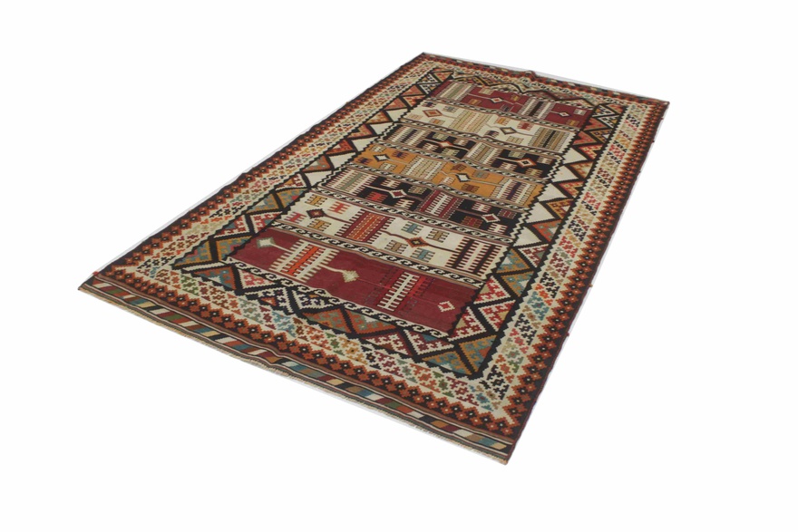 Kelim Fars Carpet 267x144