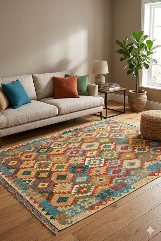Kilim Carpet 290x195