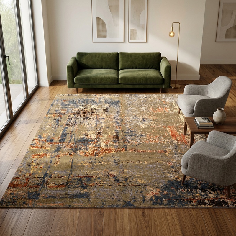 Modern Lotus Carpet  304x240
