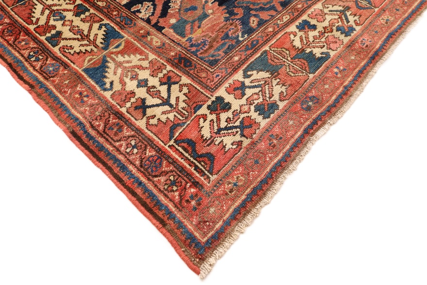 Antique Malayer Carpet 188x130