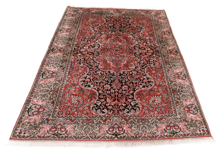 Kashmir Silk Carpet  213x150