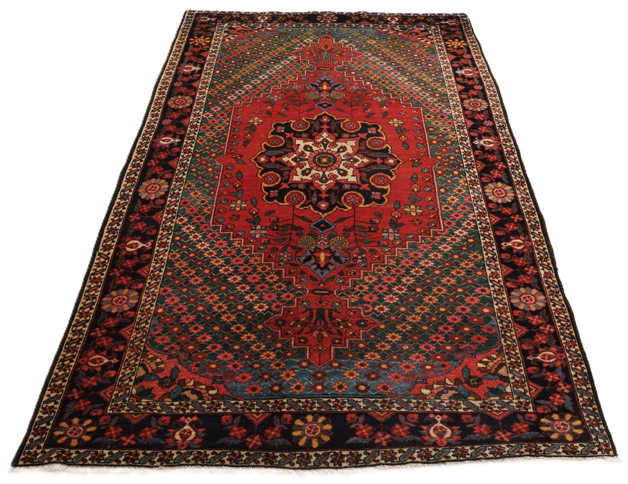 Antique Bakhtiar Carpet  224x135