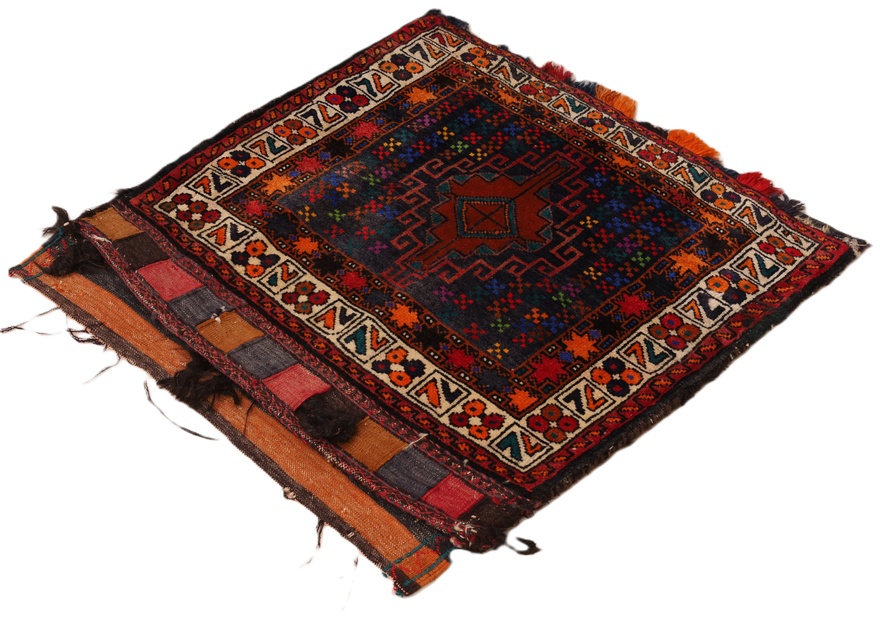 Antique Ghashghai  Carpet  76x66