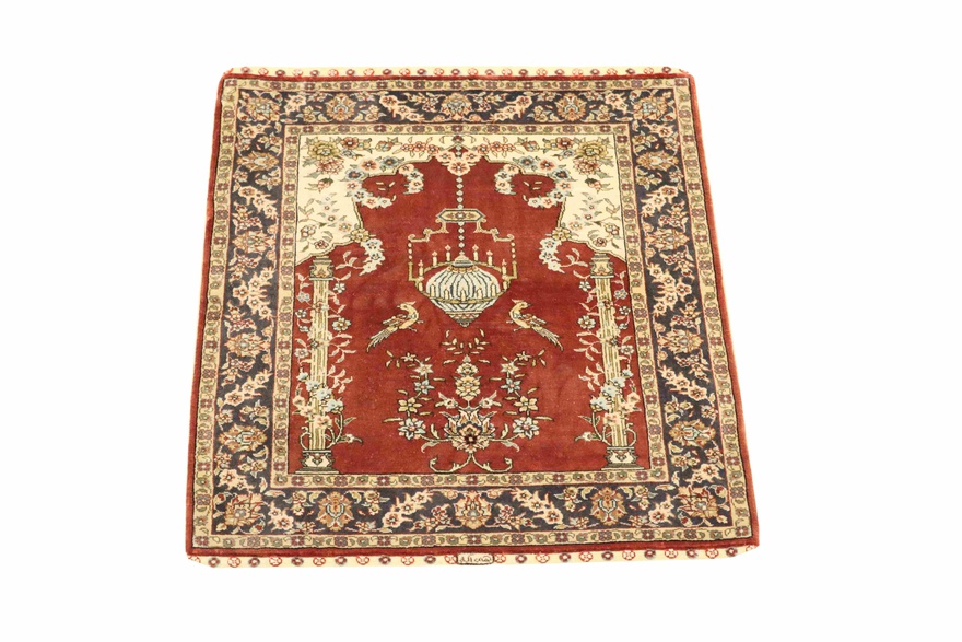 China Silk Carpet  58x47