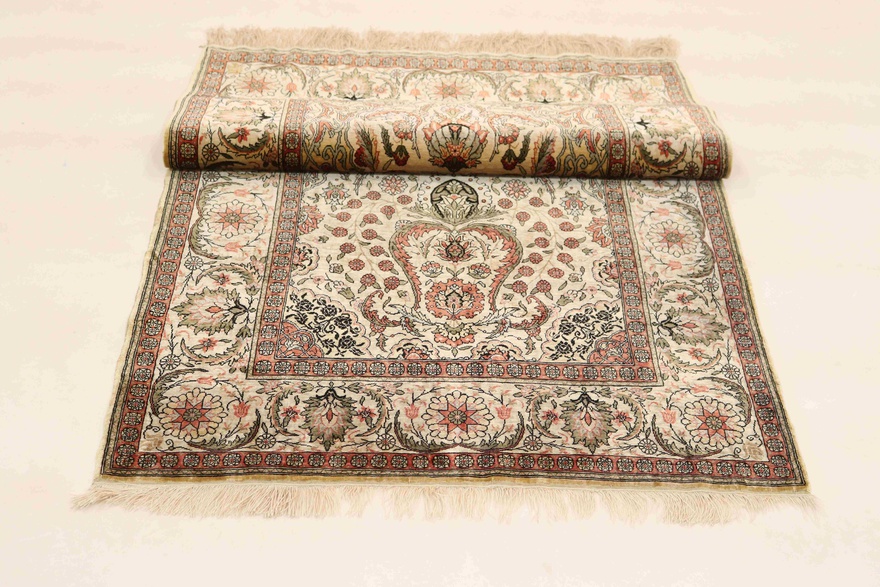 Hereke Silk Carpet 120x75
