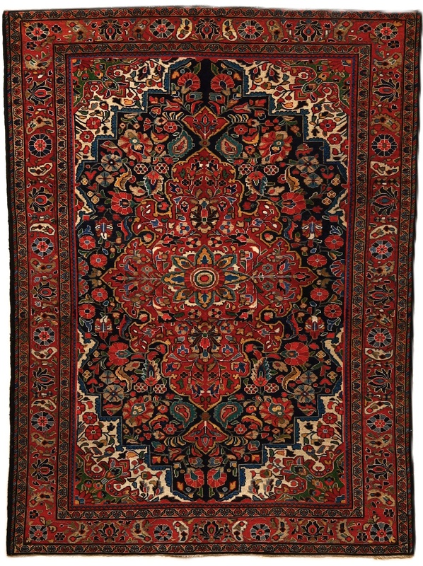 Antique Burschalo Carpet 200x150