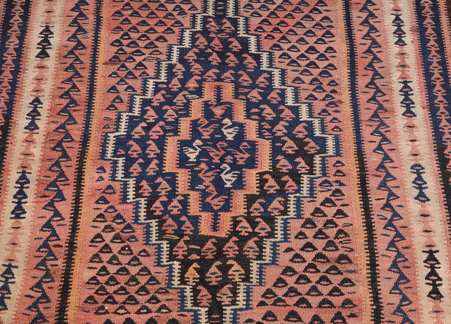 Antique Kilim Carpet  286x128