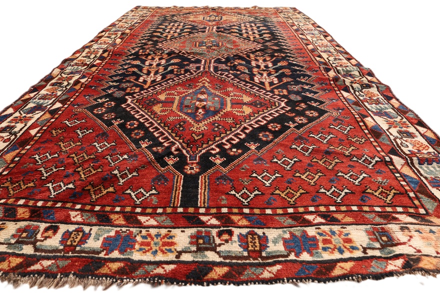 Antique Ghashaghi Carpet 250x137