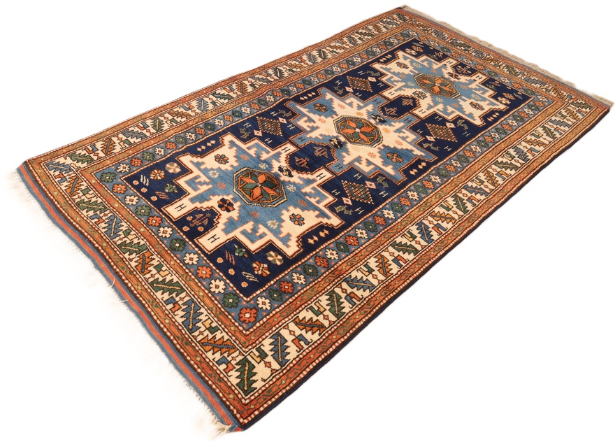 Antique Kazak Carpet  198x115