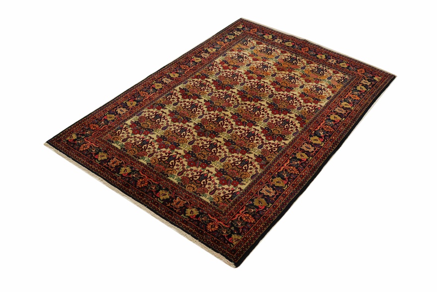 Bakhtiar Antique Carpet 215x145