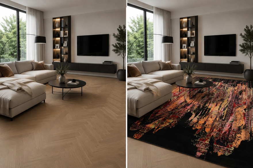 MODERN LOTUS Carpet  300x208