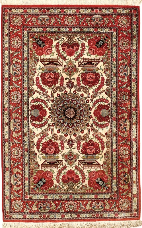 Qum Silk  Carpet 123x78