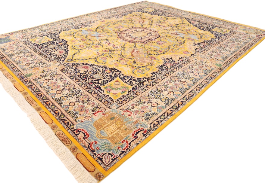 Antique Tabriz 70 Raj Carpet  410x300